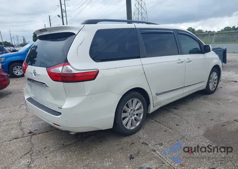 2017 Toyota Sienna Limited 7 Passenger из США, поврежденный, VIN 5TDYZ3DC3HS795424